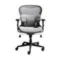 **Título técnico em português: Cadeira Ergonômica Ajustável com Apoio Lombar e Rodízios**